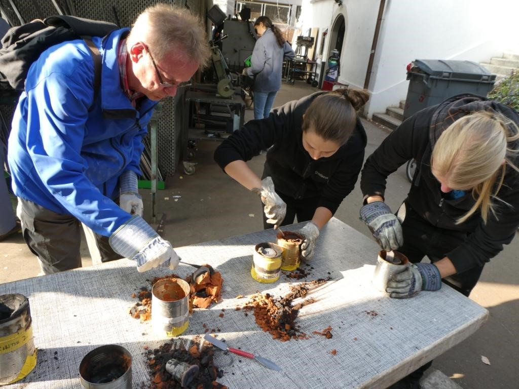 Experimenteller Bronzeguss Tageskurs