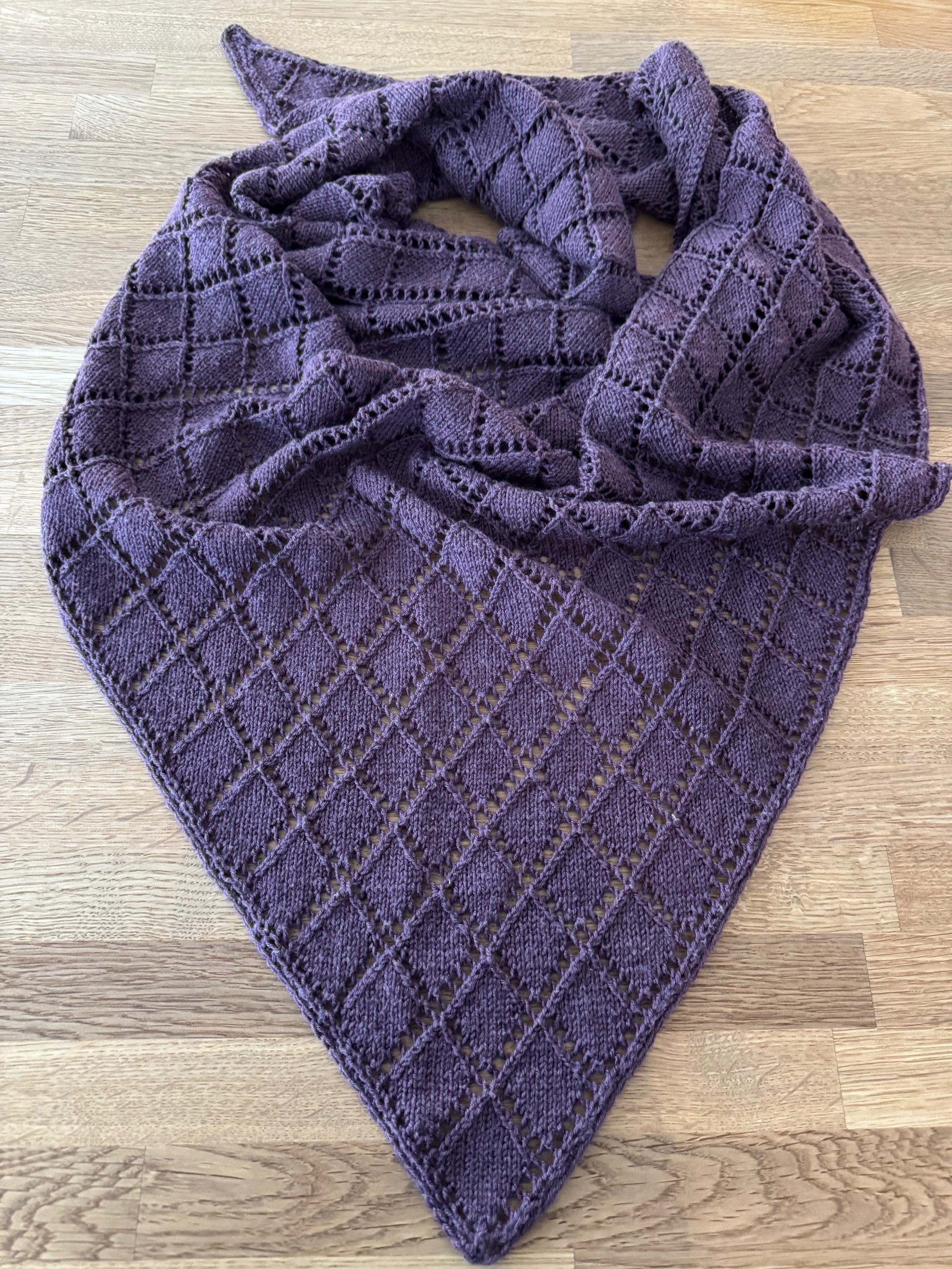 Ajour - Muster stricken