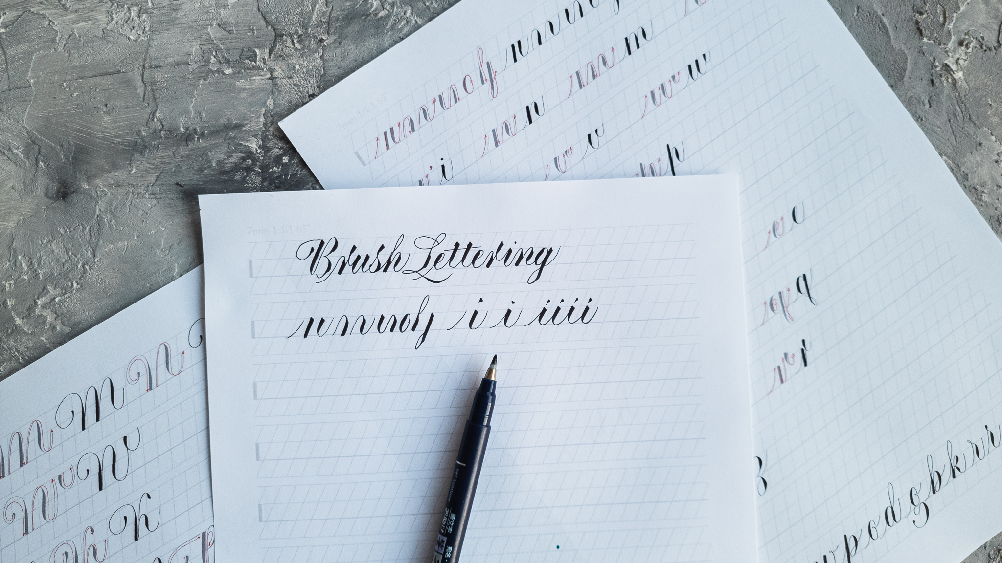 Brush-Lettering (August)