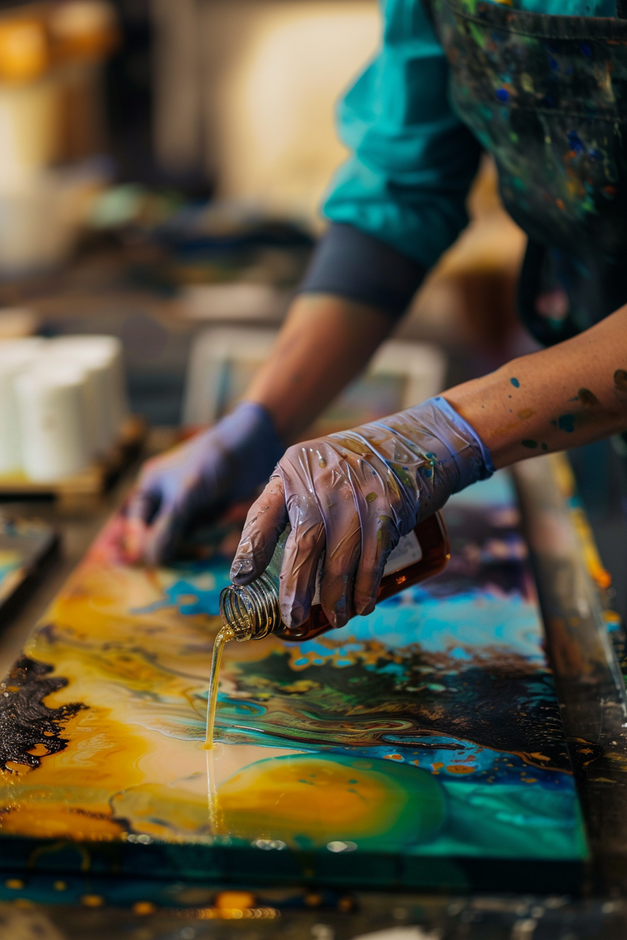 Epoxidharz Kunstobjekte